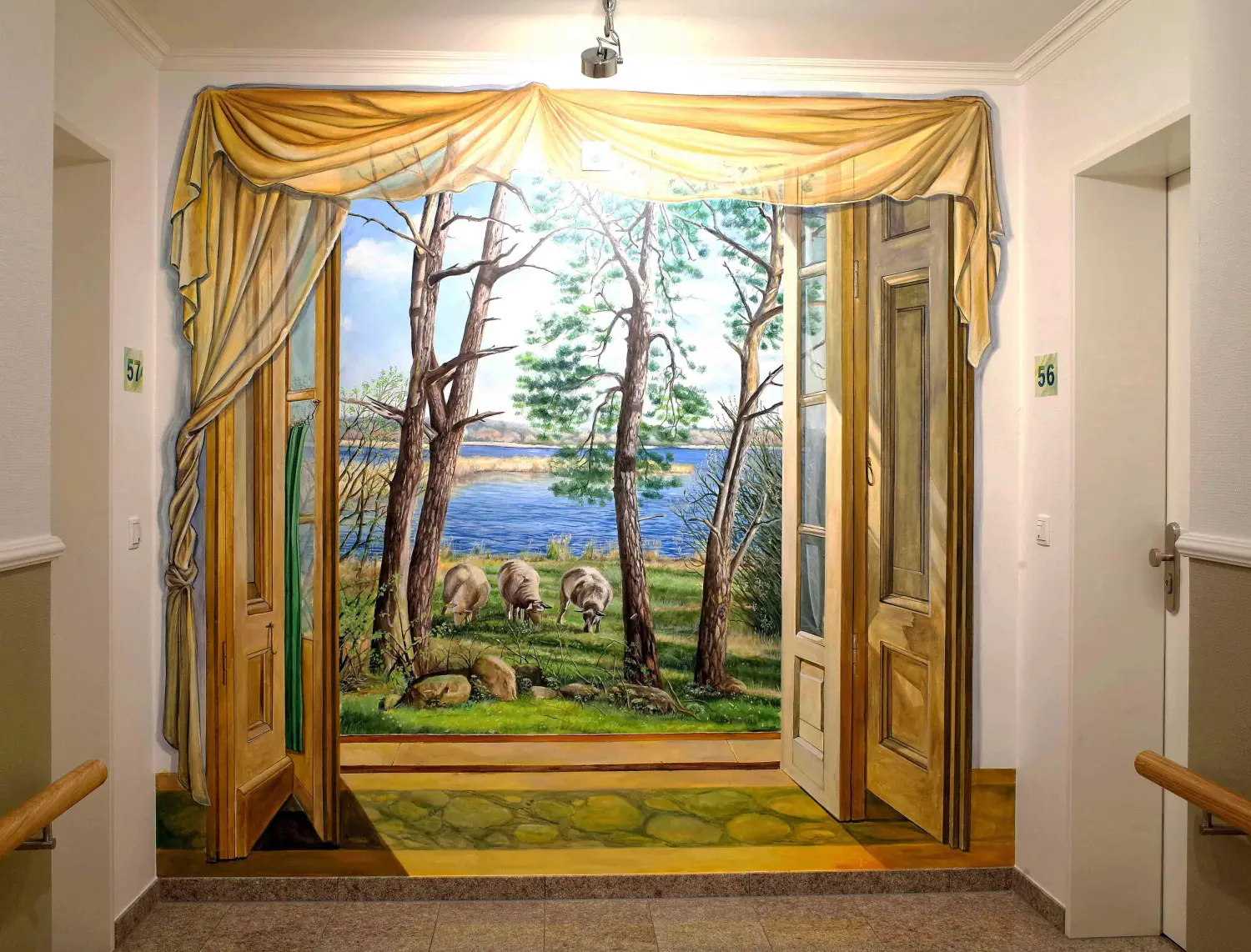 Illusionsmalerei von Die Malerei